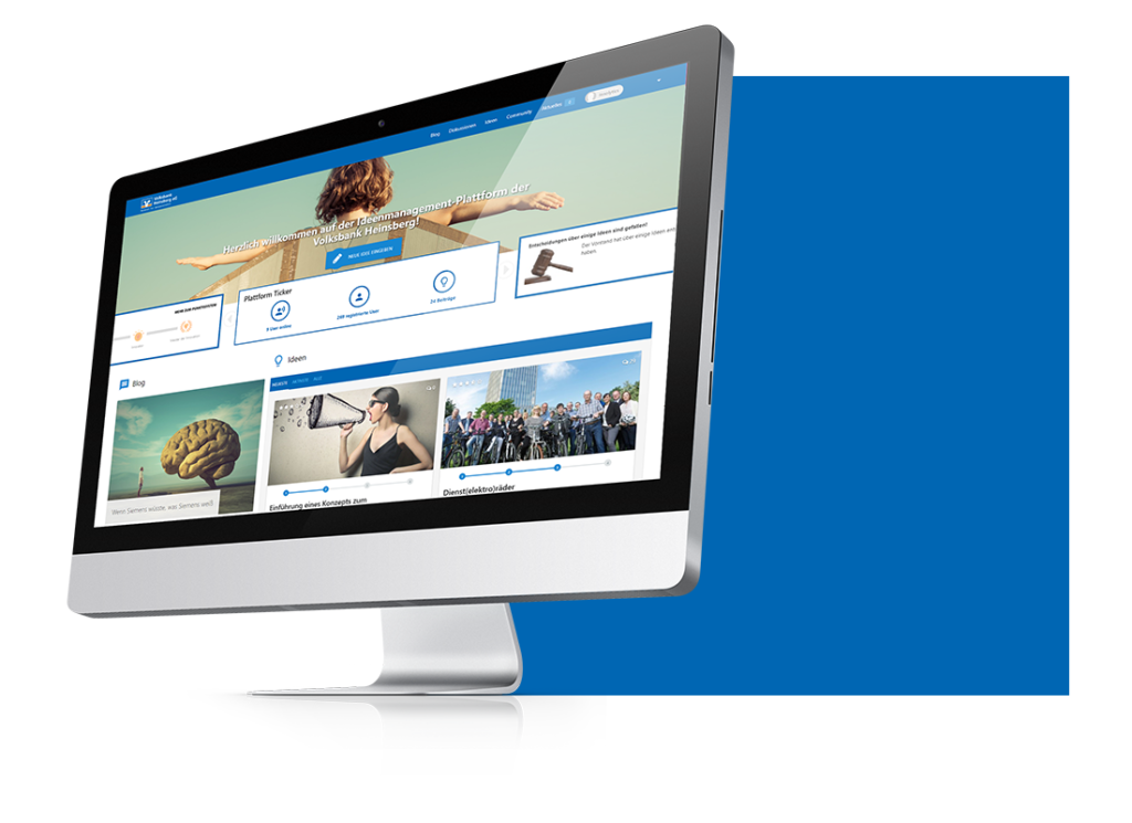 Ideenmanagement Software Volksbank Heinsberg