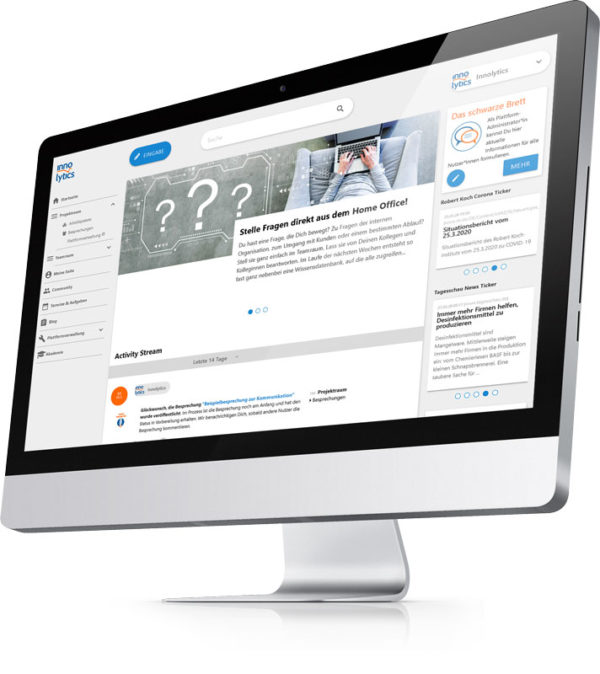 Collaboration-Software-Innolytics-Startseite