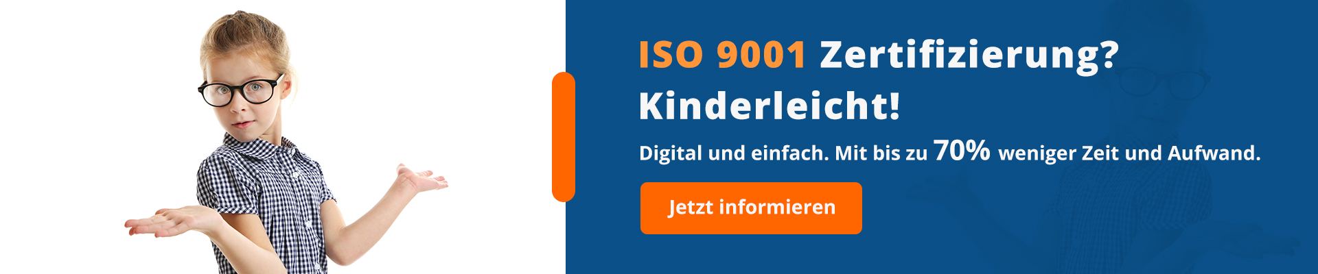 ISO 9001 Zertifizierung - das Bild erklärt, wie es einfach funktioniert.